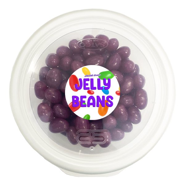Jessica's Jelly Beans Blackcurrant Flavour 200g - Jessica's Sweets