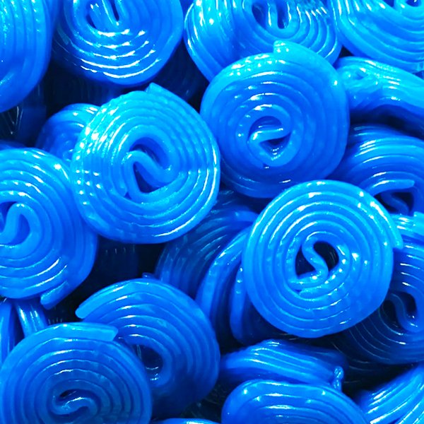 Blue Raspberry Wheels - Jessica's Sweets