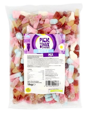 Pick n Mix Station - Bottle Mix Bag 1kg - Jessica's Sweets