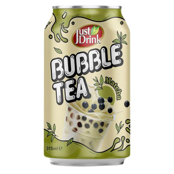 Just Drink Bubble Tea Matcha 315ml - Jessica's Sweets