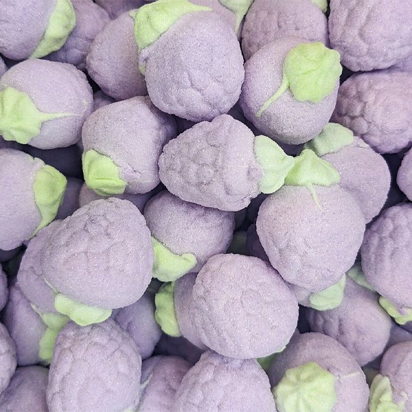 Bulgari Jelly Filled Blackberry Mallows - Jessica's Sweets