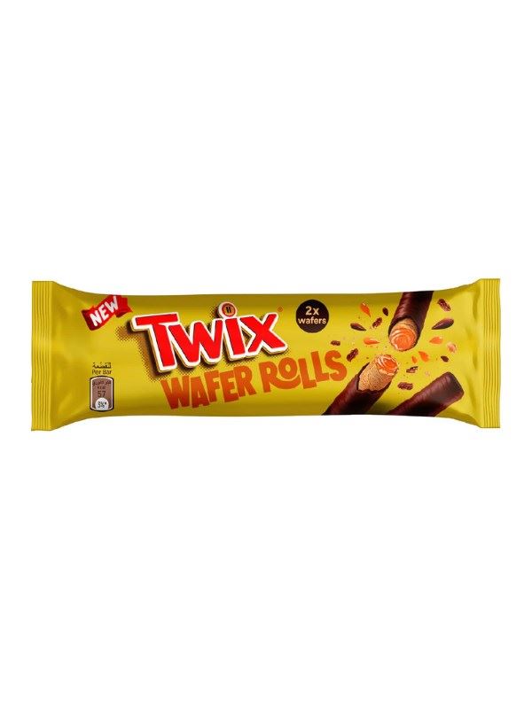 Twix Wafer Rolls 22.5g - Jessica's Sweets