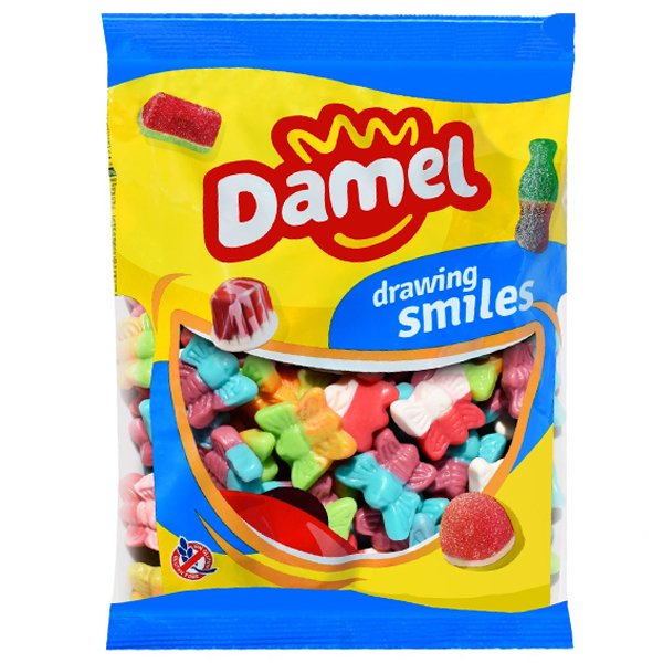 Damel Butterfly Jellies 1KG - Jessica's Sweets