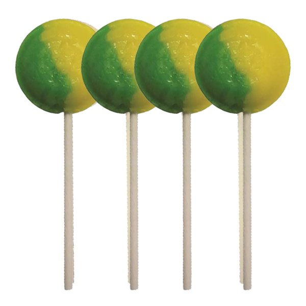 Dobson Lemon & Lime Lollies x 4 - Jessica's Sweets