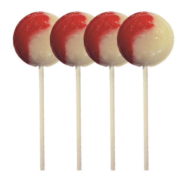 Dobson Strawberry & Cream Lollies x 4 - Jessica's Sweets