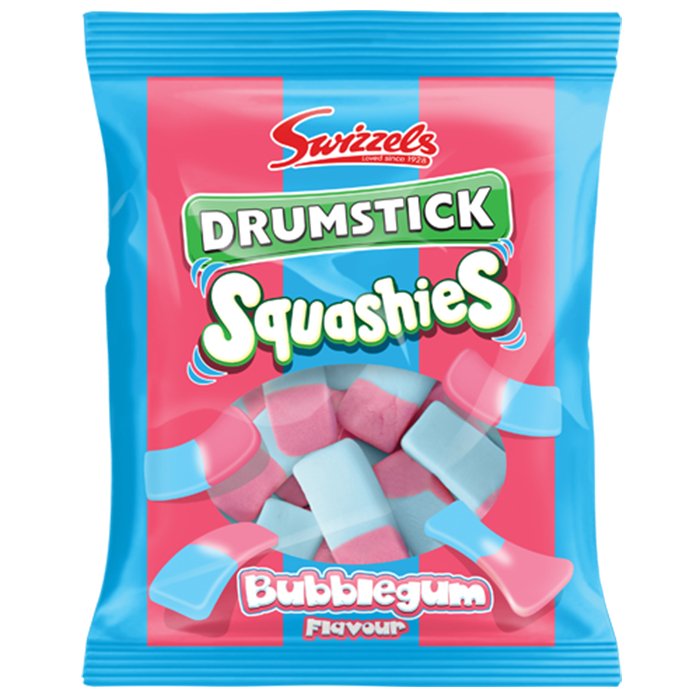 Swizzels Drumstick Squashies Bubblegum Flavour 160g - Jessica's Sweets