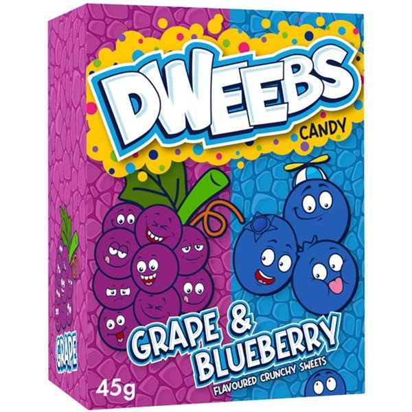 Dweebs Grape & Blueberry 45g - Jessica's Sweets