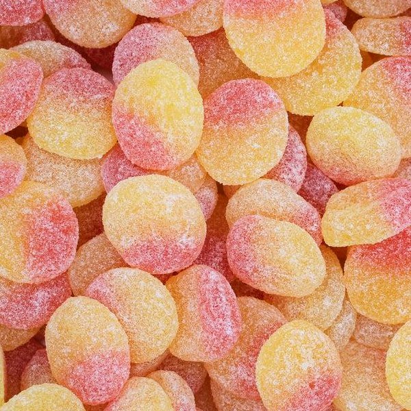 Fizzy Peaches - Jessica's Sweets