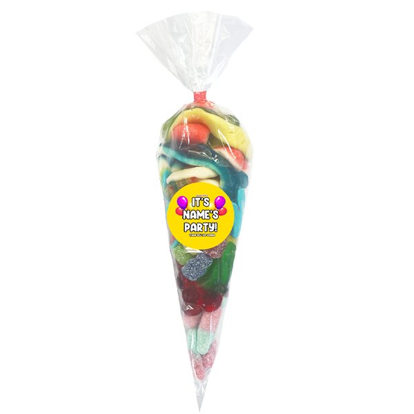 Party Sweet Cones 100g - Jessica's Sweets