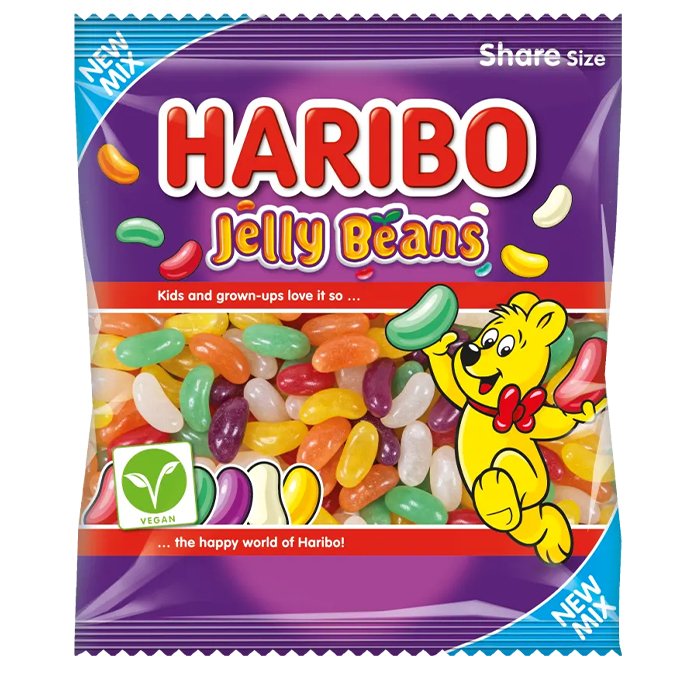 Haribo Jelly Beans 140g - Jessica's Sweets