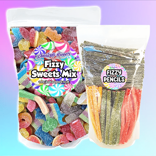 1kg Grab Bag + 100 Pencils - Jessica's Sweets