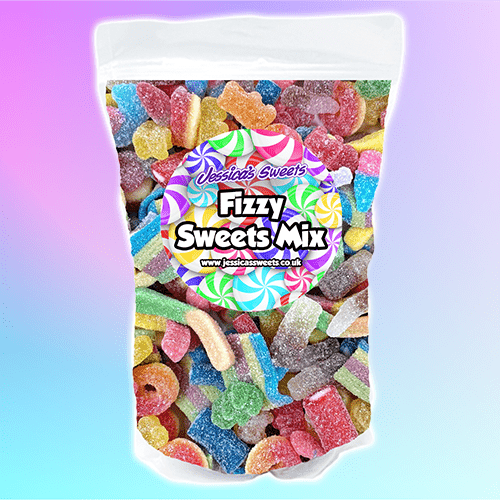 1kg Just Fizzy Sweets Grab Bag - Jessica's Sweets