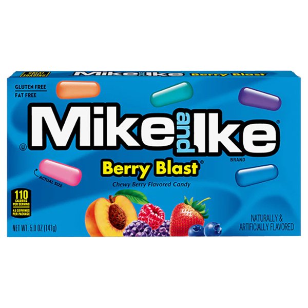 Mike And Ike Berry Blast Flavoured Candy 141g - Jessica's Sweets