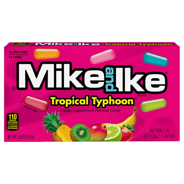Mike and Ike Tropical Typhoon Theatre Box 141g - Jessica's Sweets