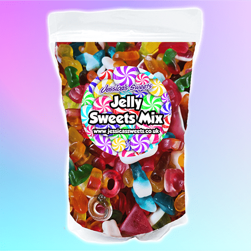 1kg No Fizzy Sweets Mix Grab Bag - Jessica's Sweets