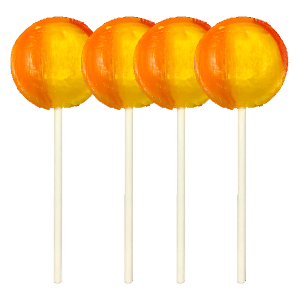Dobson Orange & Pineapple Lollies x 4 - Jessica's Sweets