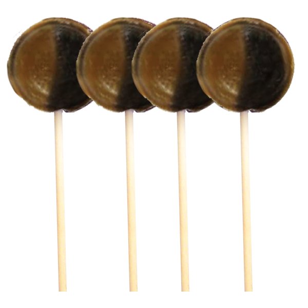 Dobson Peanut Butter Flavour Lollies x 4 - Jessica's Sweets