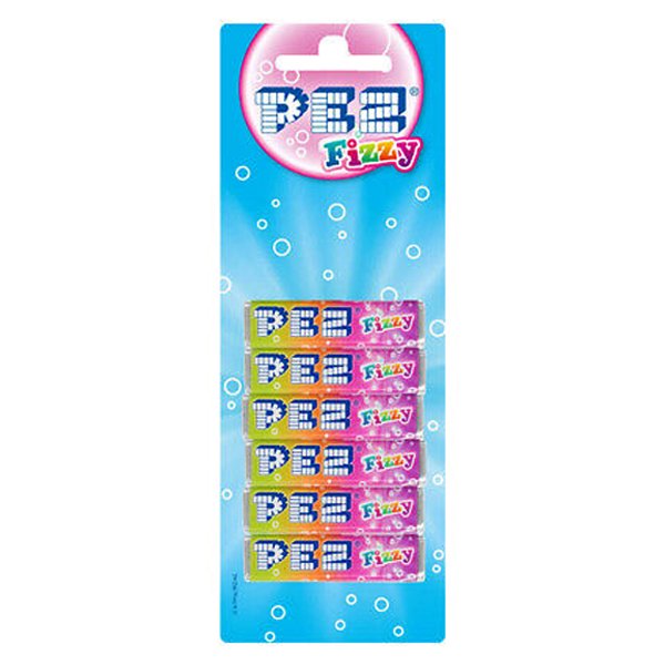 Pez Refill Fizzy 6 Pack 51g - Jessica's Sweets