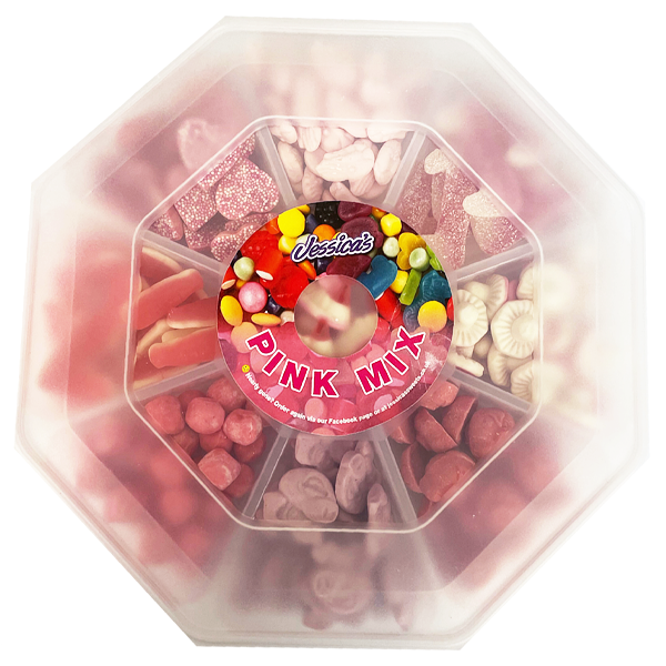 Pink Sweets Pick 'n' Mix Platter - Jessica's Sweets