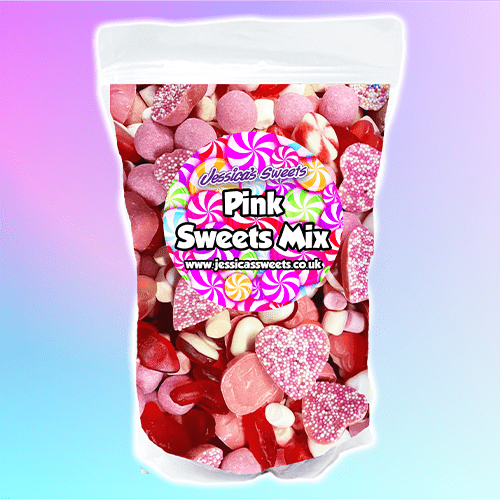 1kg Pink Mix Grab Bag