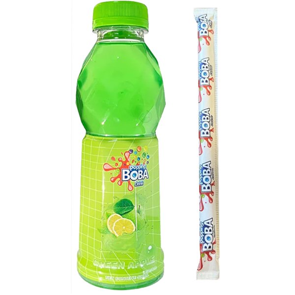 Popping Boba Green Apple Lemon 500ml - Jessica's Sweets