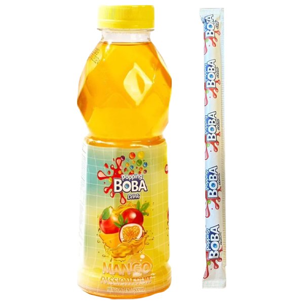 Popping Boba Mango Passionfruit 500ml - Jessica's Sweets