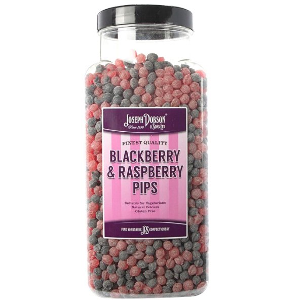 Dobson Blackberry & Raspberry Pips 2.72kg - Jessica's Sweets