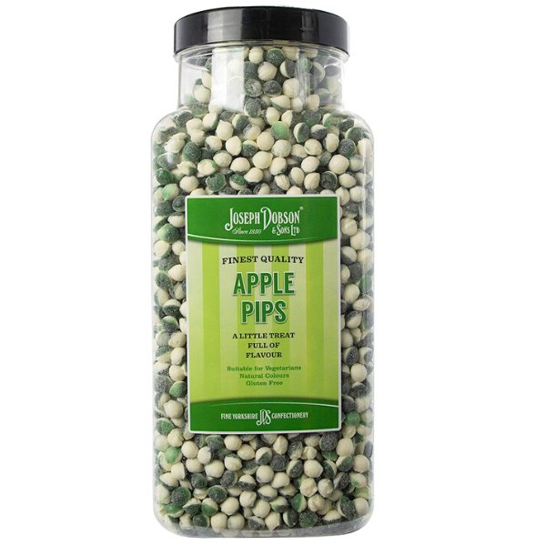 Dobson Apple Pips Jar 2.72kg - Jessica's Sweets