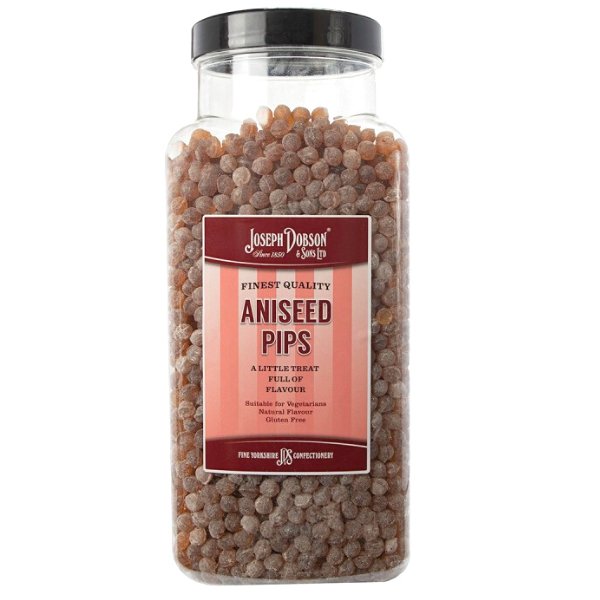 Dobson Aniseed Pips Jar 2.72kg - Jessica's Sweets