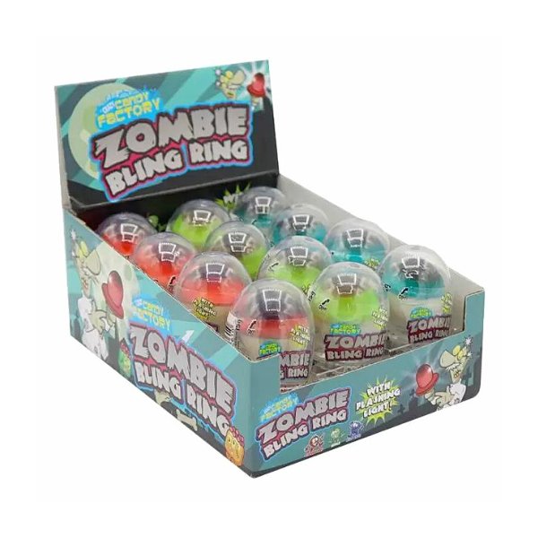 Crazy Candy Factory Zombie Bling Ring 15g - Jessica's Sweets