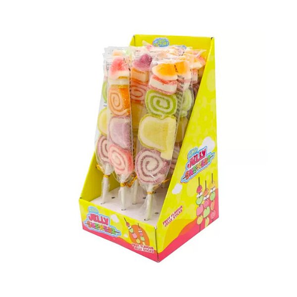 Crazy Candy Factory Jelly Skewers 24g - Jessica's Sweets