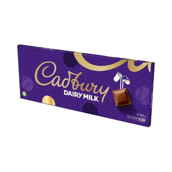 Cadbury Dairy Milk Bar 850g - Jessica's Sweets
