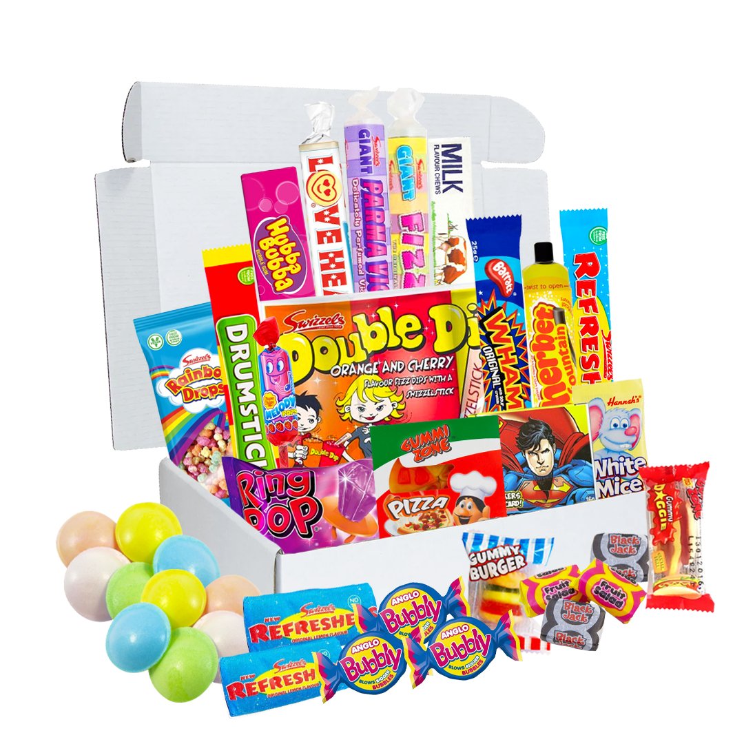 Retro Sweet Selection Box - 39 pieces - Jessica's Sweets