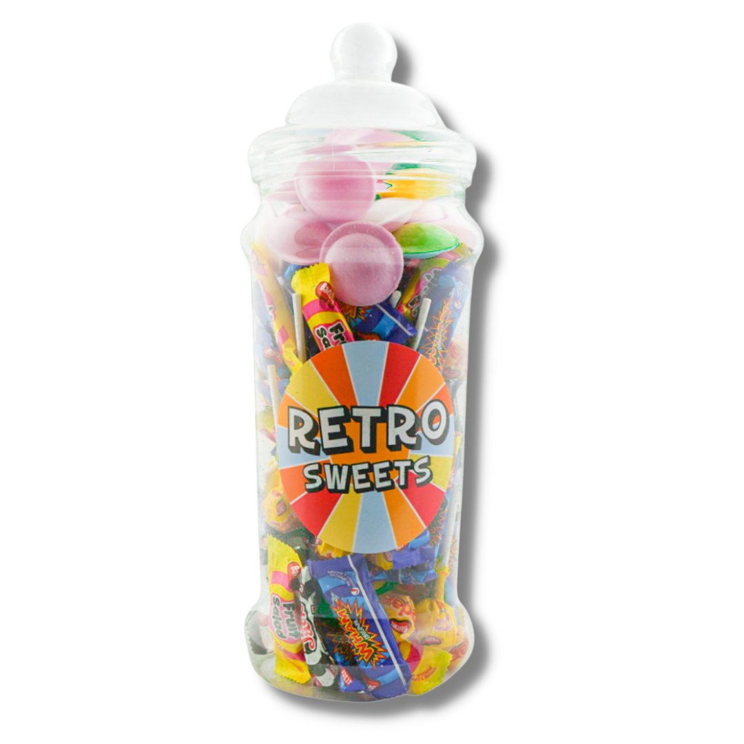 Retro Sweet Jar 800g - Jessica's Sweets