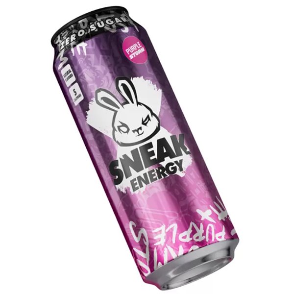 Sneak Energy Purple Storm Can 500ml - Jessica's Sweets