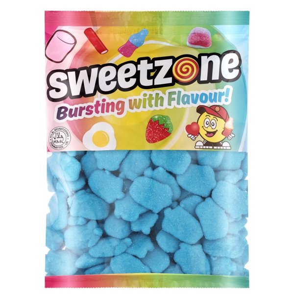 Sweetzone Blue Raspberry Foams 1kg - Jessica's Sweets