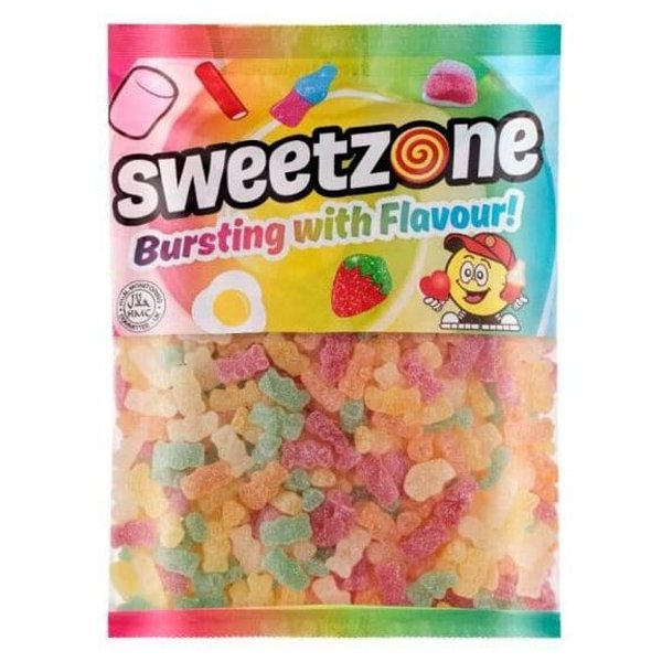 Sweetzone Sour Bears Bag 1kg - Jessica's Sweets