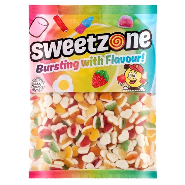 Sweetzone Fruity Hearts 1kg - Jessica's Sweets