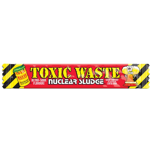 Toxic Waste Cherry Chew Bar 20g - Jessica's Sweets