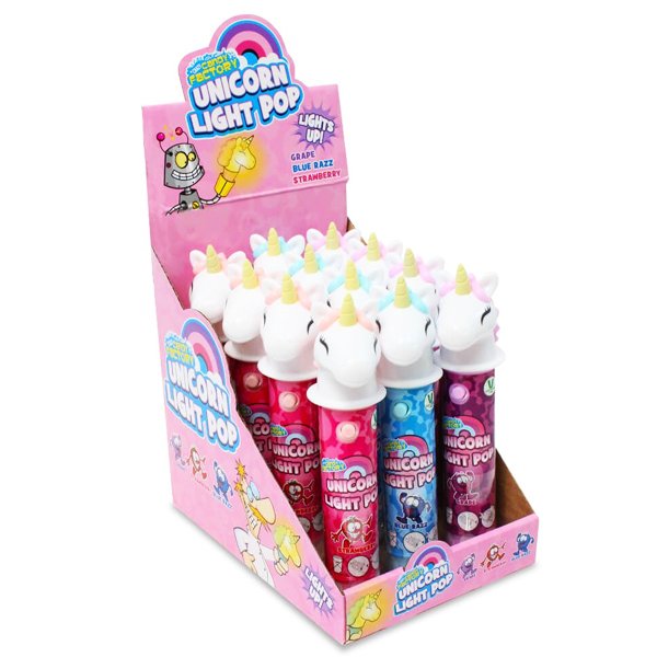 Candy Factory Unicorn Light Pop x 1 - Jessica's Sweets