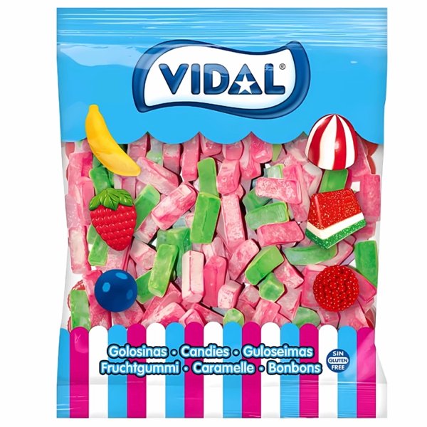 Vidal Watermelon Jelly Blocks 1.5kg - Jessica's Sweets