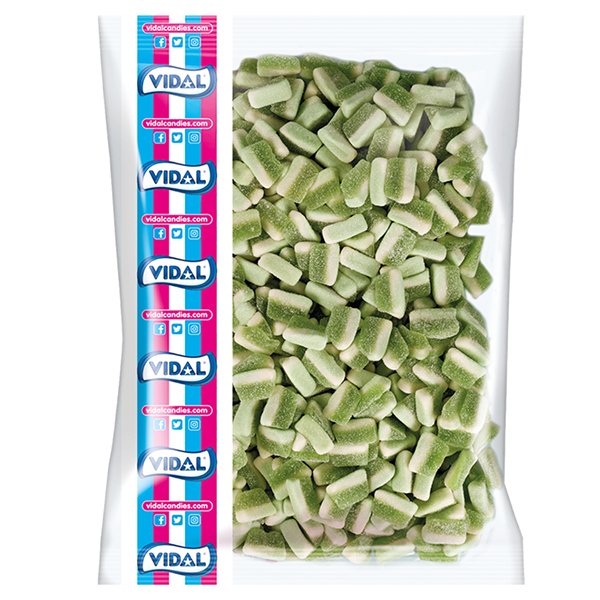 Vidal Sour Lime Slices 3kg - Jessica's Sweets