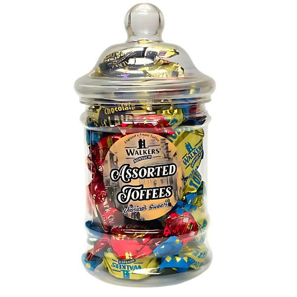 Walker's Assorted Toffee Jar 240g - Jessica's Sweets