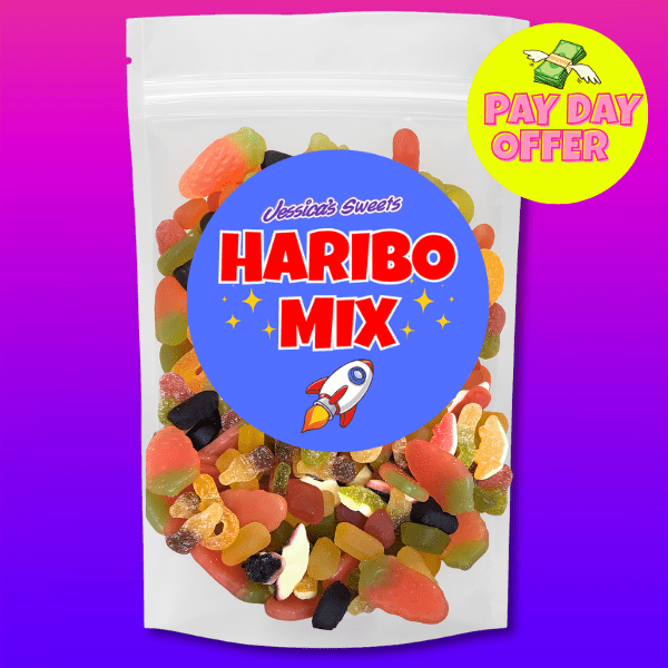 1kg Haribo Sweets Mix Grab Bag