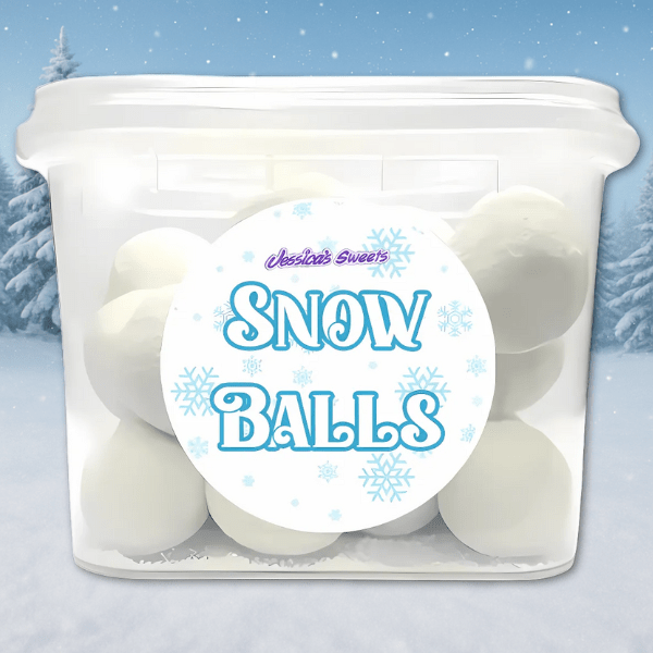 Snowballs Traditional Toffee Bon Bons Tub 200g