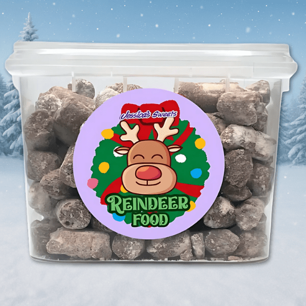 Reindeer Food Chocolate Nibbles Tub 180g