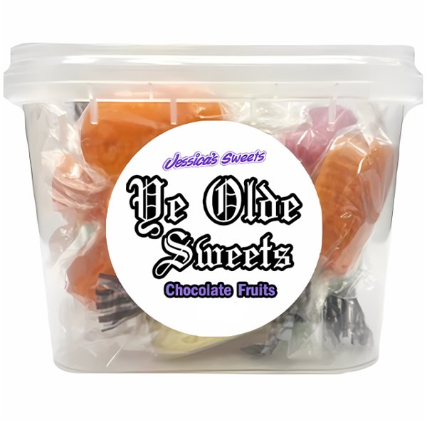 Jessica's Sweets Ye Olde Sweets Chocolate Fruits 160g - Jessica's Sweets