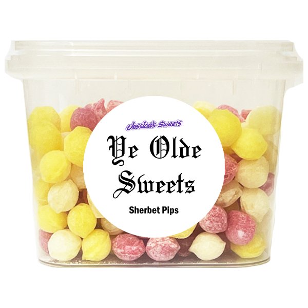Jessica's Sweets Ye Olde Sweets Sherbet Pips 190g - Jessica's Sweets