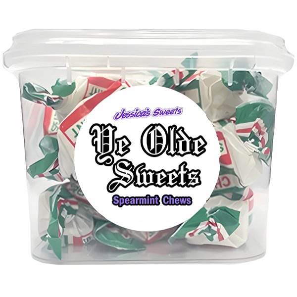 Jessica's Ye Olde Sweets Spearmint Chews 160g - Jessica's Sweets