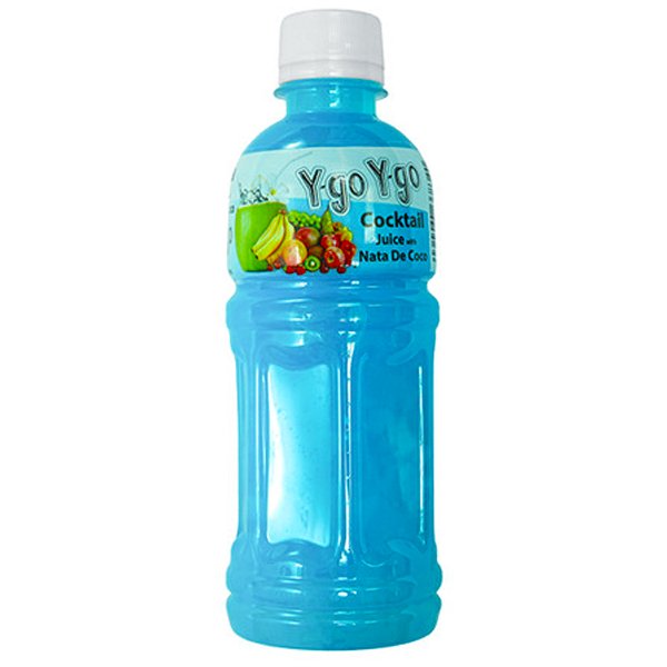 Y-GO Y-GO Cocktail Juice with Nata De Coco 350ml - Jessica's Sweets